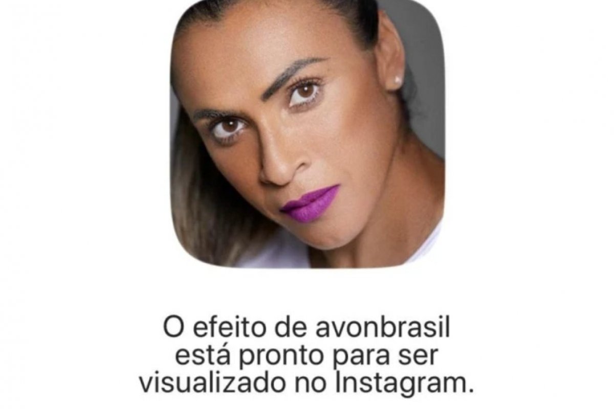 Avon lança filtro de Instagram para teste de batom