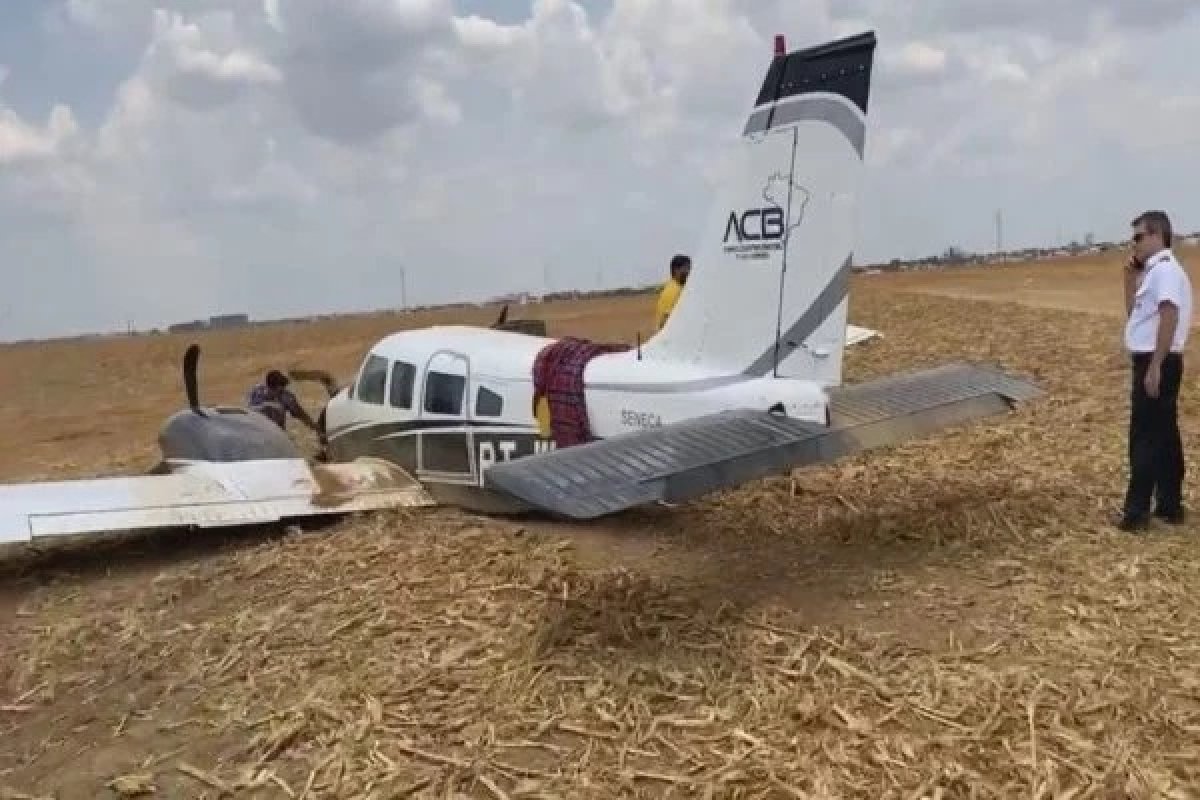 Susto: Avião de candidata ao senado coronel Fernanda faz pouso forçado em Mato Grosso