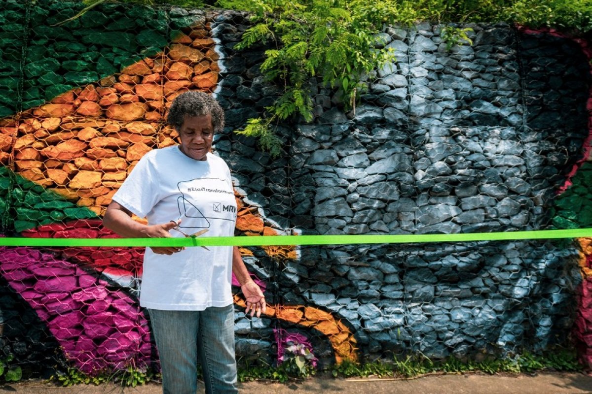 Única mulher brasileira a participar dos Jogos Olímpicos de 1964 ganha mural de 30 metros em Niterói