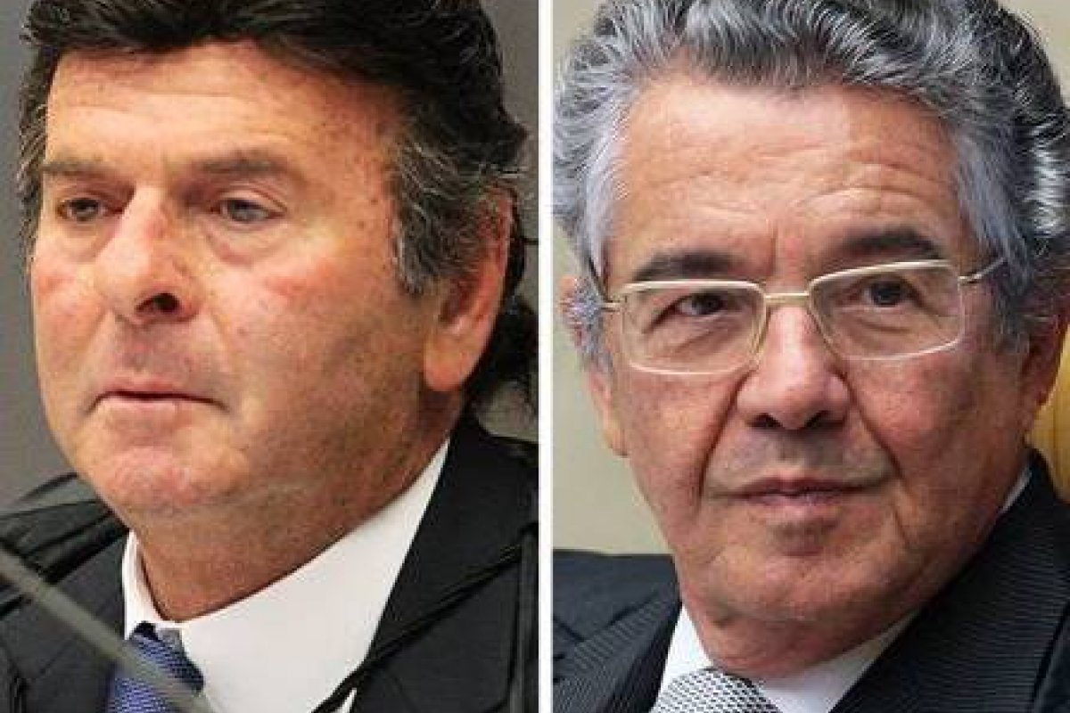“Só falta essa, Vossa Excelência querer me ensinar como votar", diz Marco Aurélio a Fux 