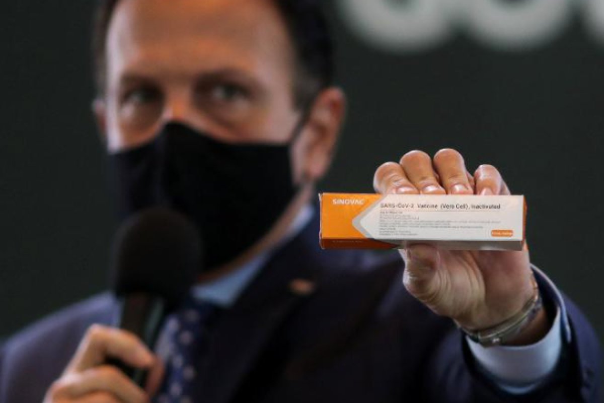 Doria diz que vacina contra covid-19 será obrigatória em SP se for aprovada