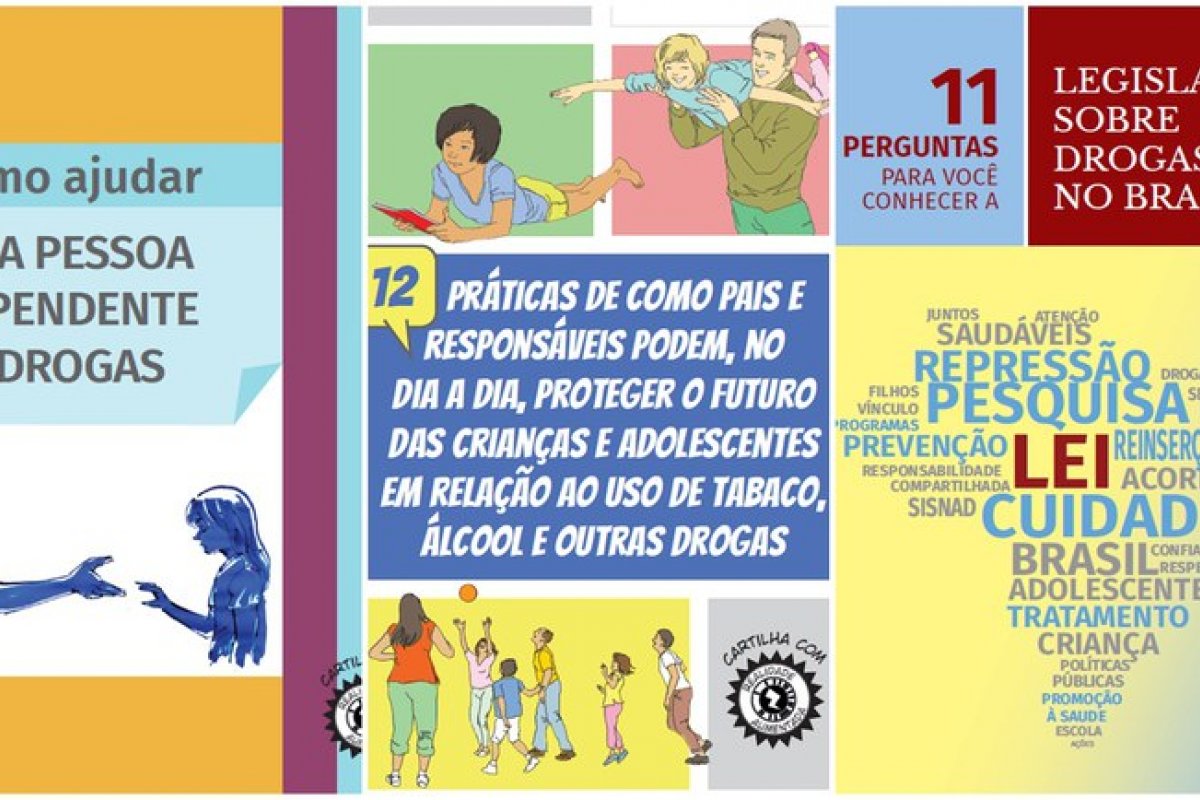 Ministério da Cidadania lança cartilhas que esclarecem a Nova Política Nacional sobre Drogas