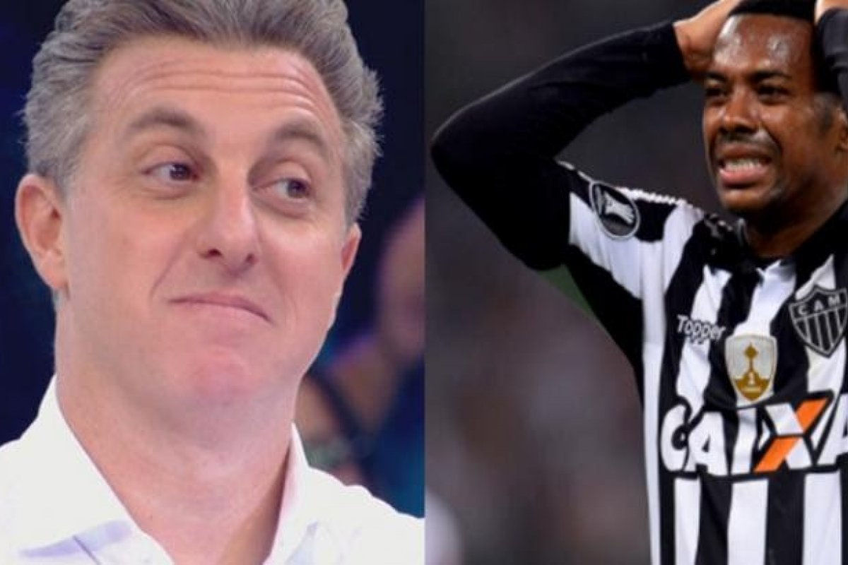 Babado! Luciano Huck apaga foto com Robinho após gravações em caso de estupro
