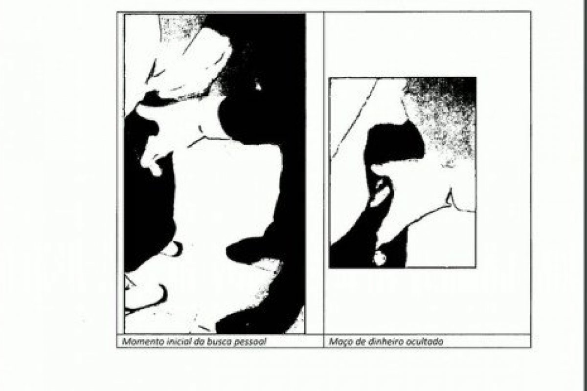 Laudo da PF mostra momento da apreensão do dinheiro nas nádegas do senador Chico Rodrigues