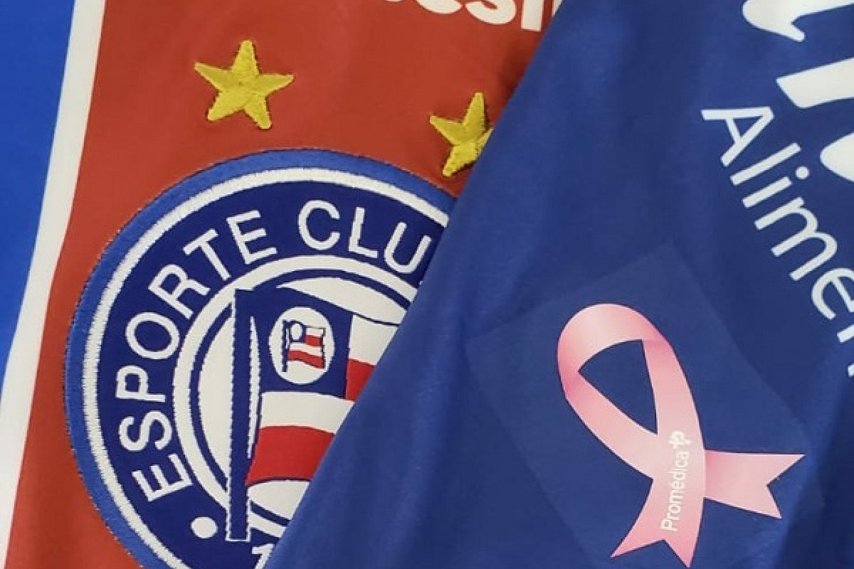 Bahia adere ao Outubro Rosa em jogo contra o Atlético Mineiro