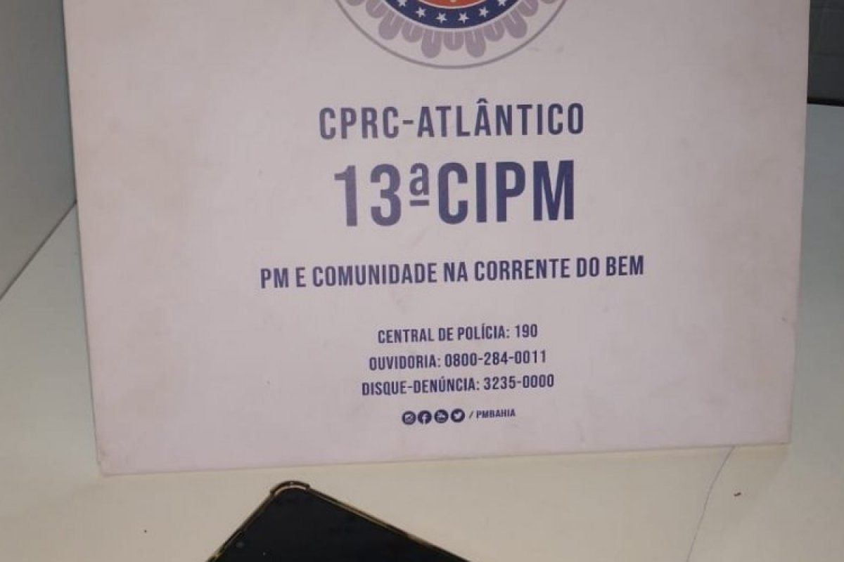 Homem consegue recuperar celular roubado no bairro da Pituba, em Salvador
