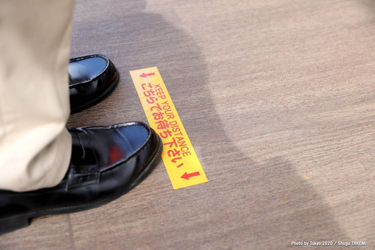 Jogos de Tóquio: Medidas anti-Covid começam a ser testadas