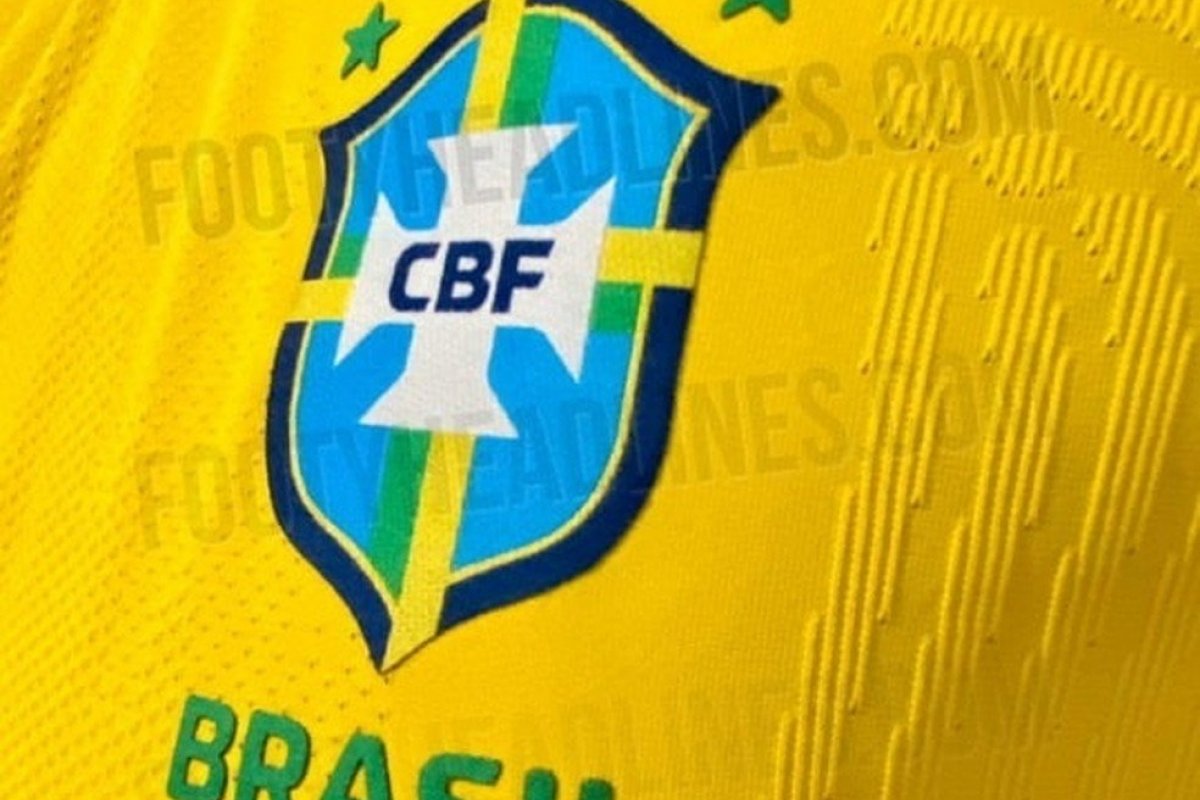 CBF anuncia que seleção brasileira irá estrear nova camisa em novembro
