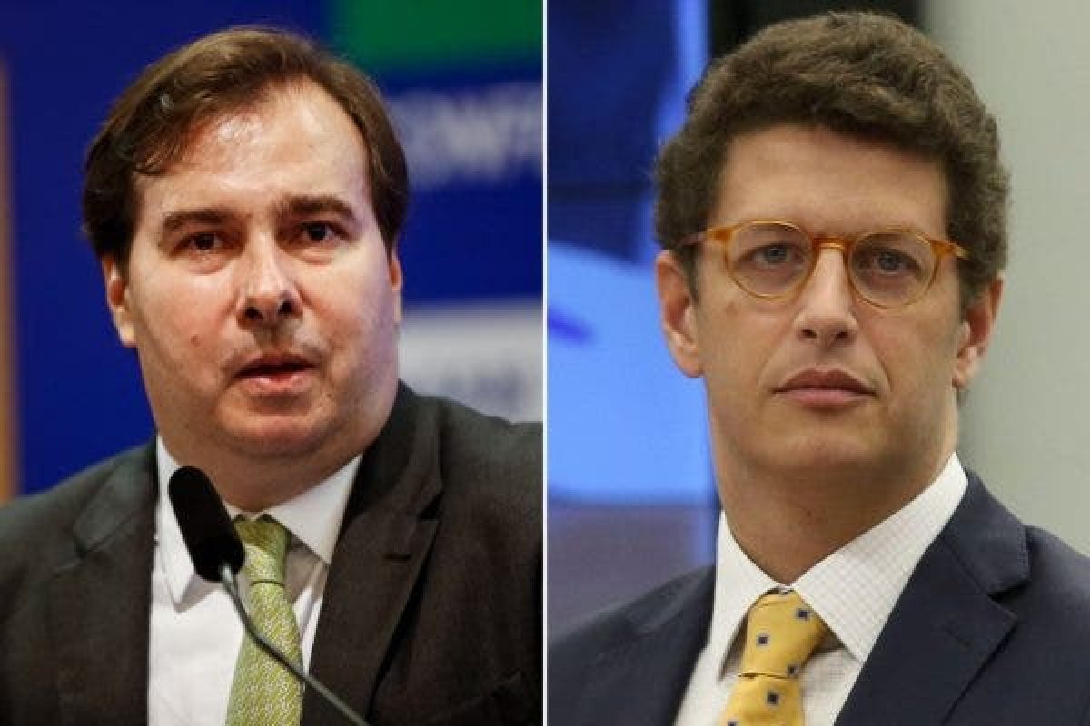 "Agora resolveu destruir o próprio governo" afirma Rodrigo Maia sobre Ricardo Salles