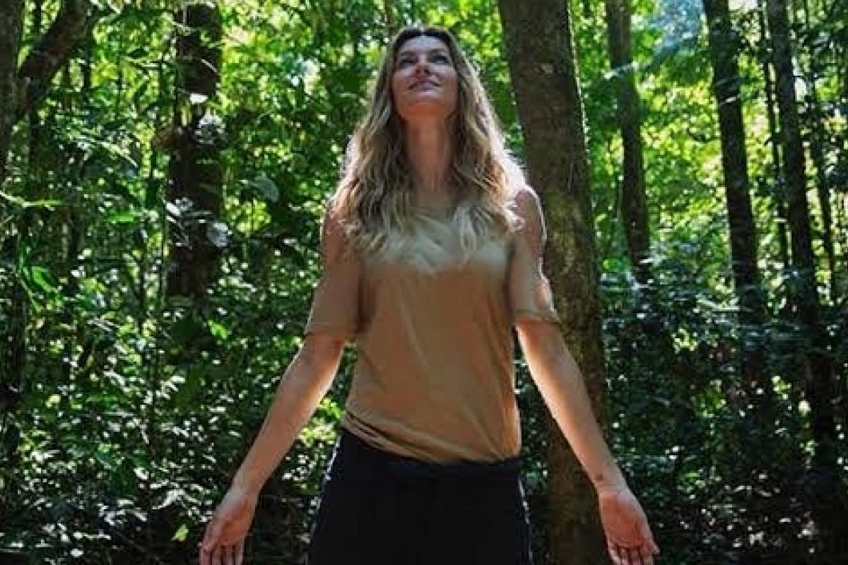 Gisele Bündchen presta seu apoio e doa R$ 100 mil para a criação da Brigada Alto Pantanal