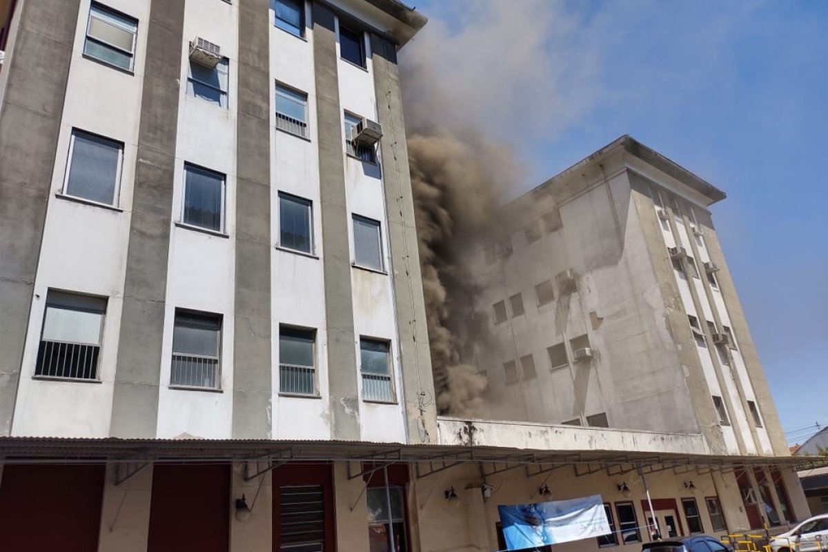 Hospital de Bonsucesso confirma 2ª morte após incêndio