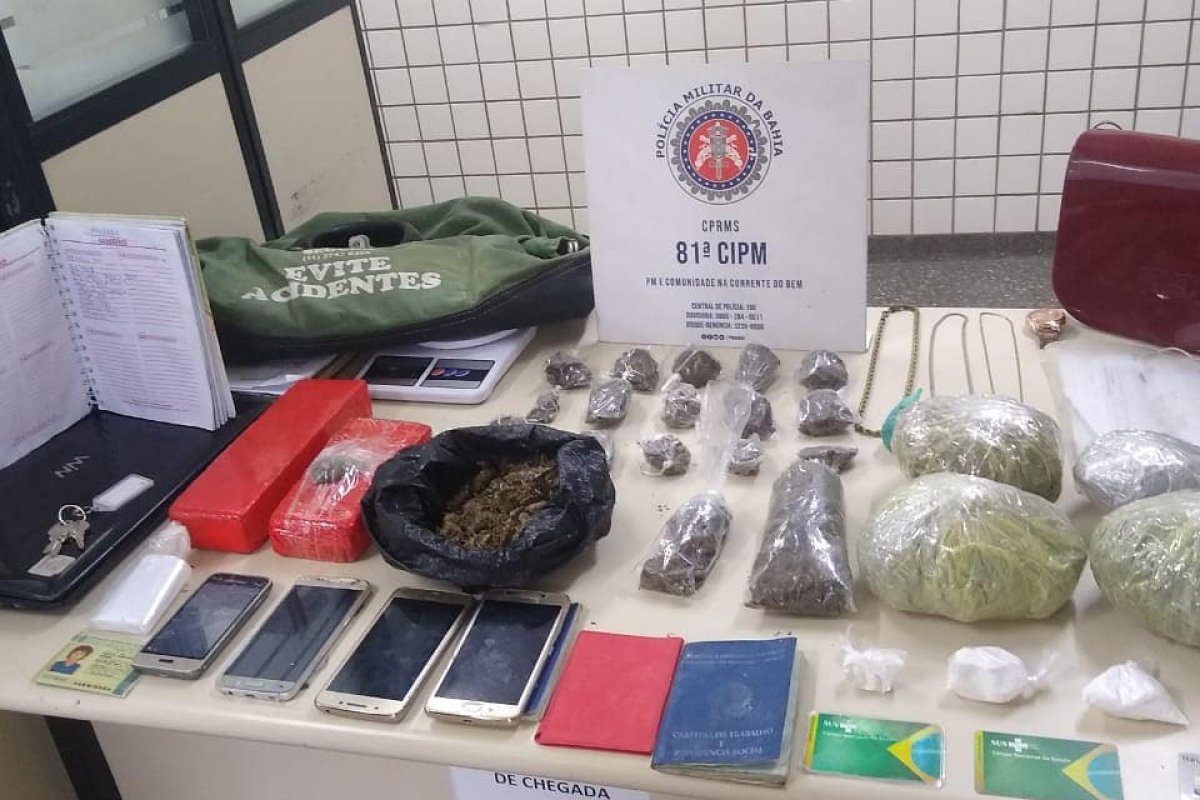 Policia encontra drogas em menos de 11h na RMS e interior