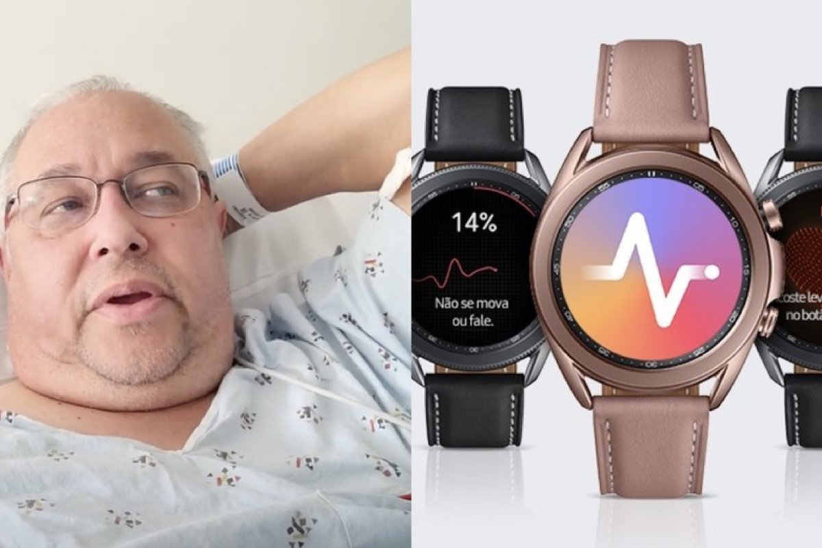 Galaxy Watch 3 salva vida de homem ao alertar sobre doença cardíaca