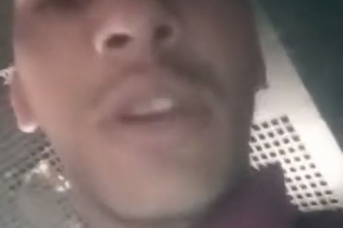 Vídeo: suspeito é preso e faz live em viatura
