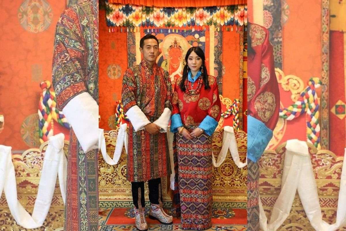Princesa Eeuphelma Choden Wangchuck, do Butão, se casa com piloto