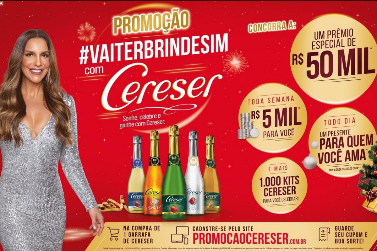 Cereser lança promoção #vaiterbrindesim