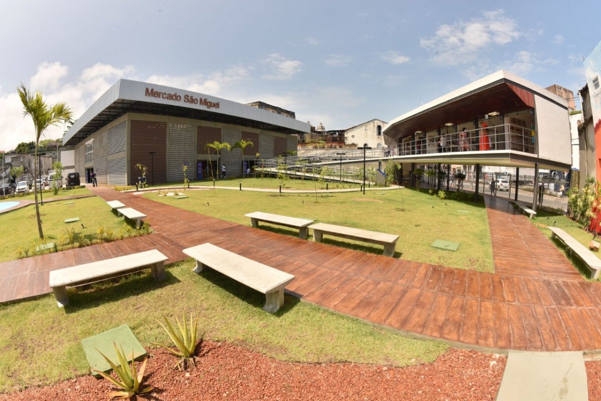 Após requalificação, Mercado de São Miguel, em Salvador, é reaberto ao público