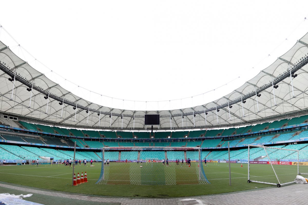 Após quase oito meses sem jogos, Arena Fonte Nova recebe partida nesta quinta
