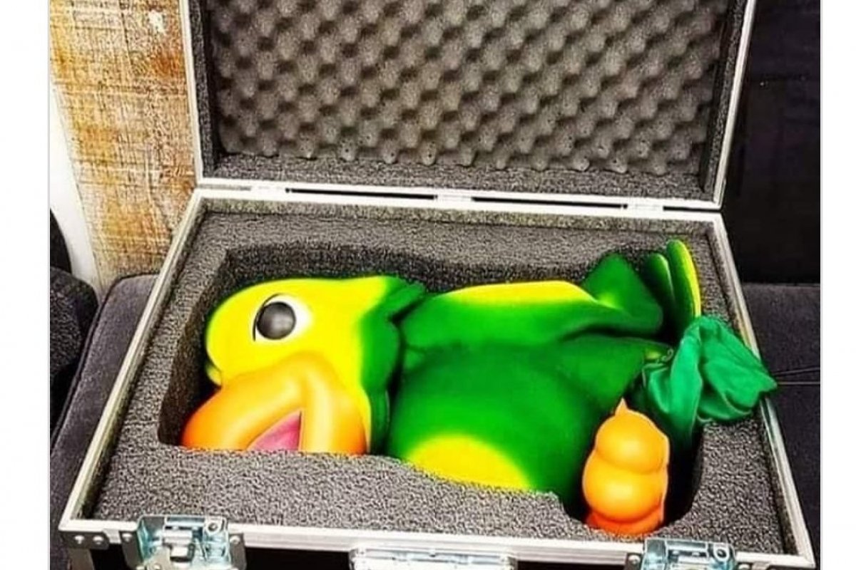 Tristeza: Boneco de ‘Louro José’ é guardado pela última vez na TV Globo