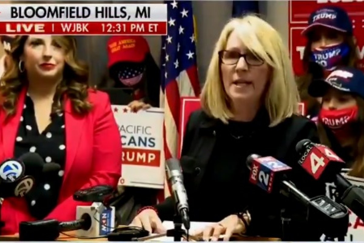 Vídeo: republicanos denunciam suposto desvio de votos em Michigan, nos EUA