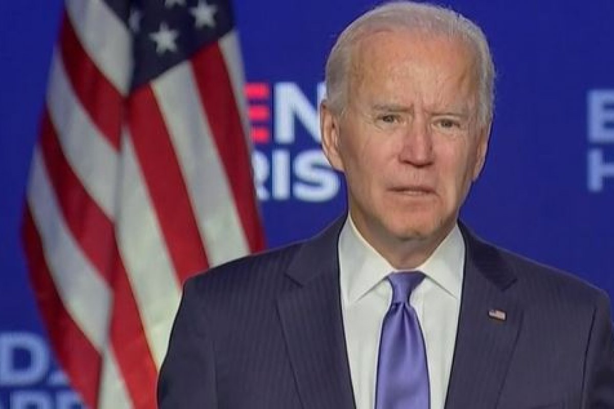 "Vamos ganhar a eleição com uma clara maioria", diz Biden em discurso