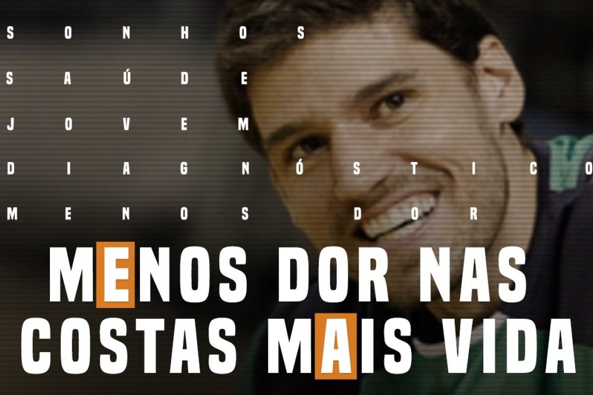 Ex-jogador da seleção brasileira de vôlei é embaixador da campanha “Menos dor nas costas, mais vida”