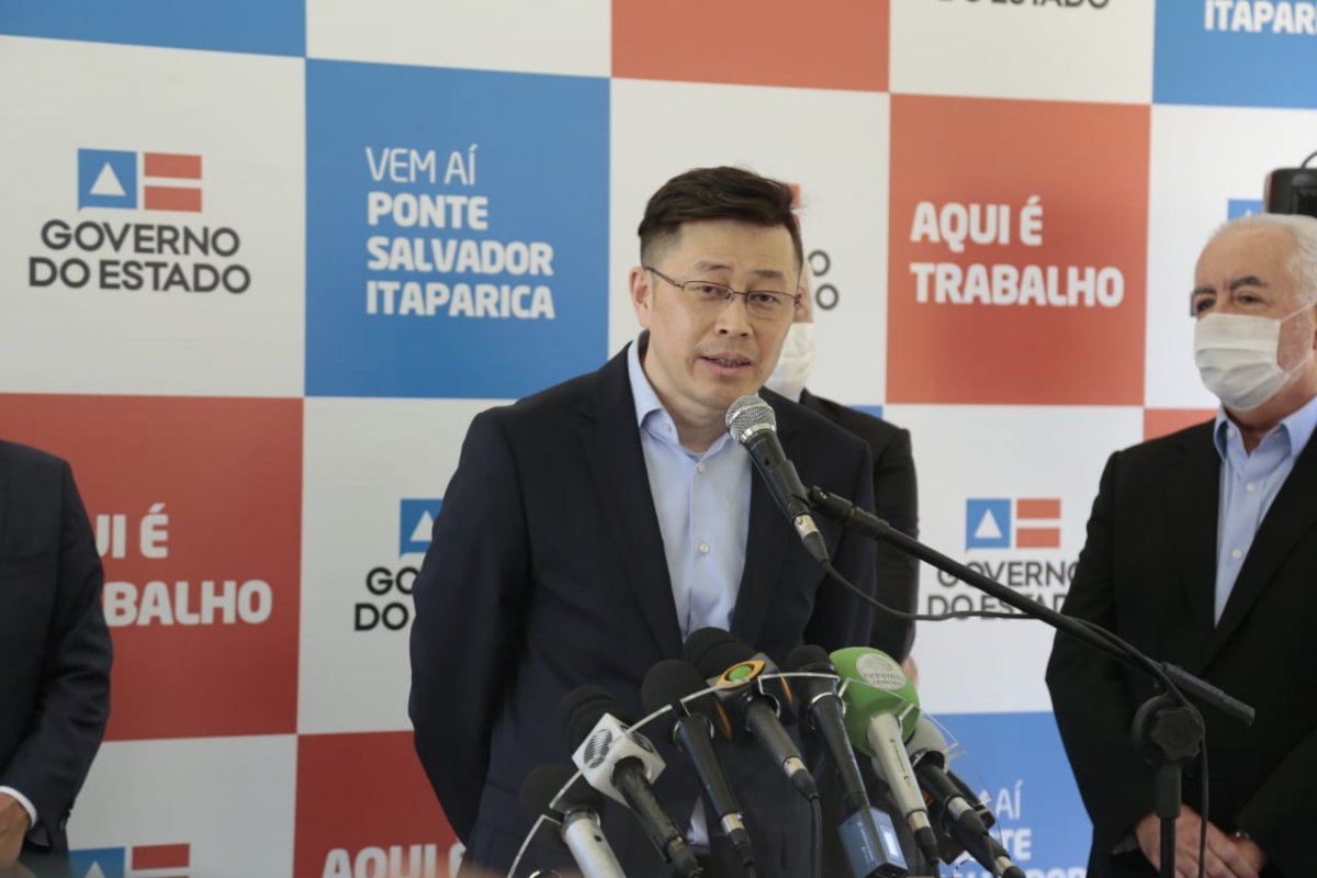 Exclusiva: Porta-voz do consorcio chinês diz que vai apresentar projeto da Ponte Salvador-Itaparica a ACM Neto