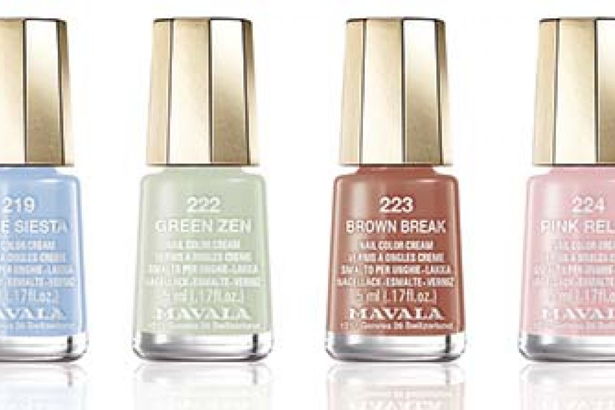 Nova coleção de esmaltes da Mavala, evidencia cores que serão tendência na moda e design da primavera/verão 2020-2021