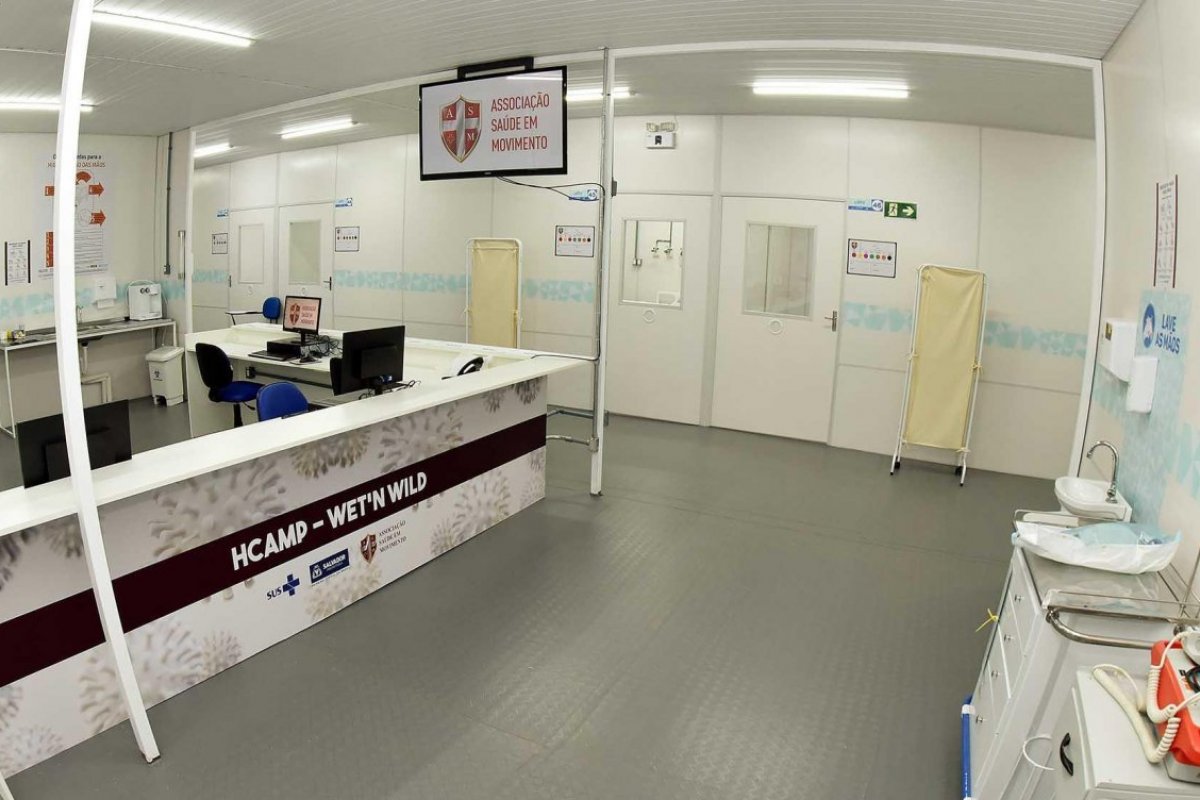 Covid-19: hospital de campanha no Wet'n Wild será desativado na próxima sexta (20)