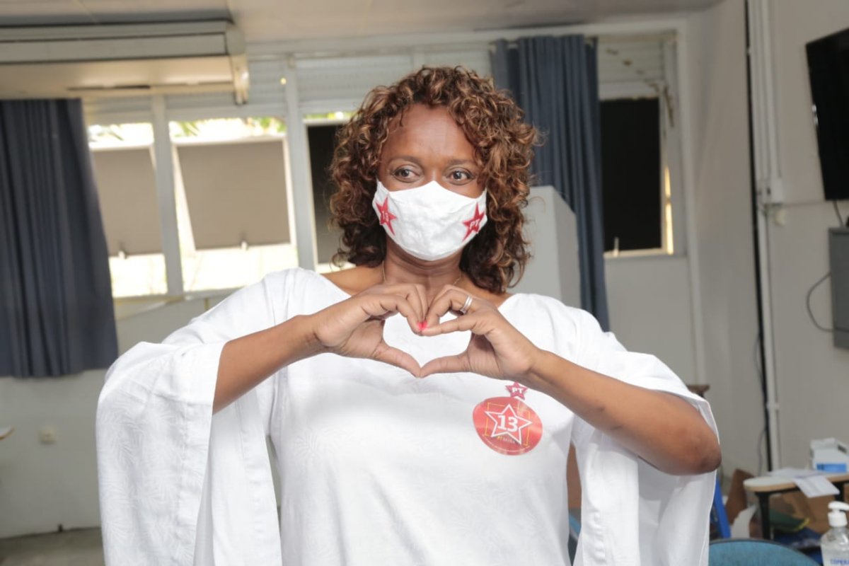 “O olhar das pessoas nas ruas garante a nossa ida ao segundo turno”, diz Major Denice