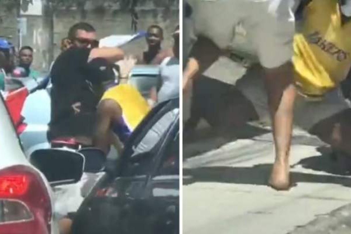 Veja vídeo: Eleitores de Santo Antônio de Jesus são flagrados em briga