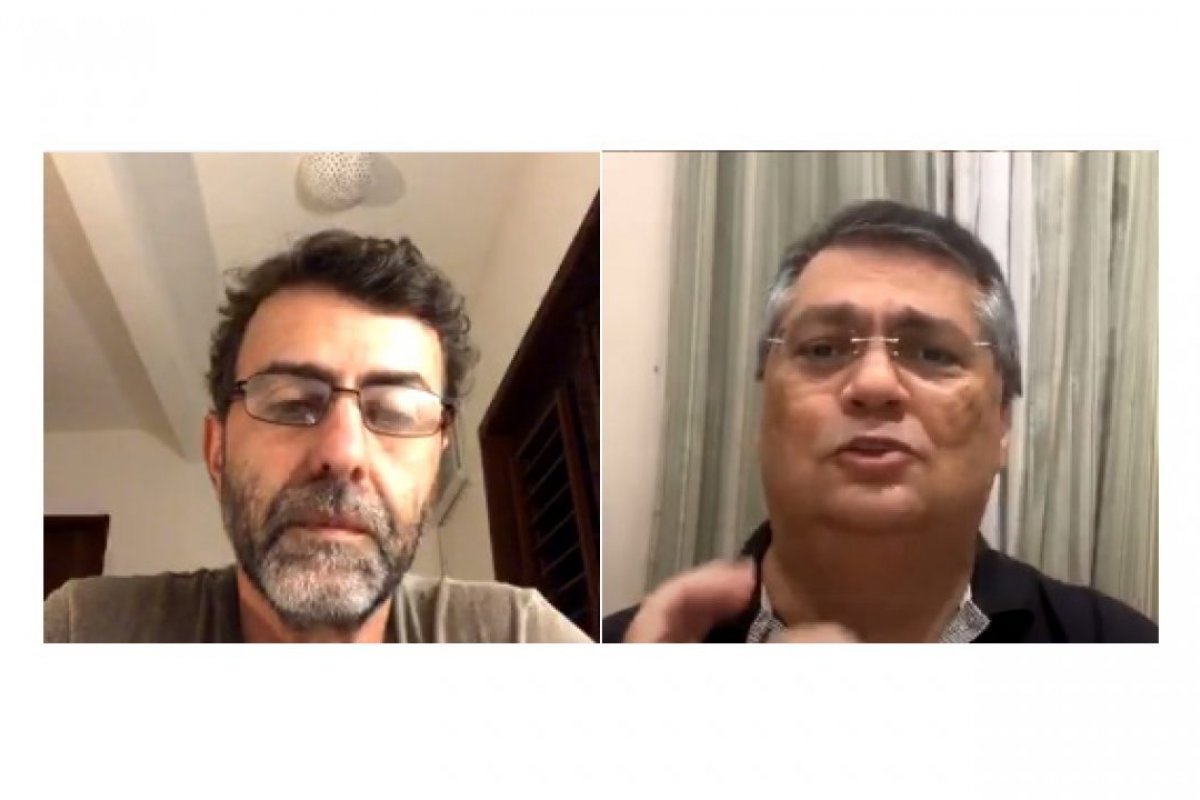 Já visando eleições de 2022, Freixo e Dino defendem união de partidos de esquerda no 2º turno