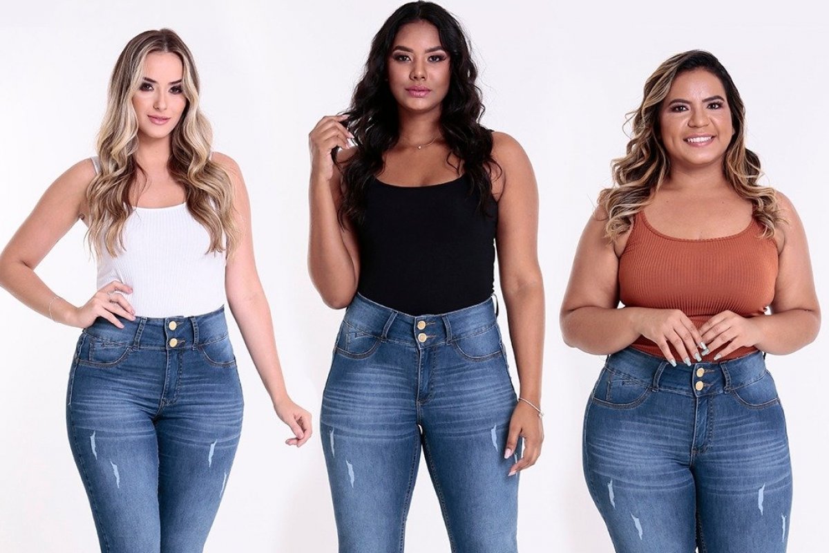 Com alta elasticidade e conforto, jeans Magic Size da Handara veste até três tamanhos
