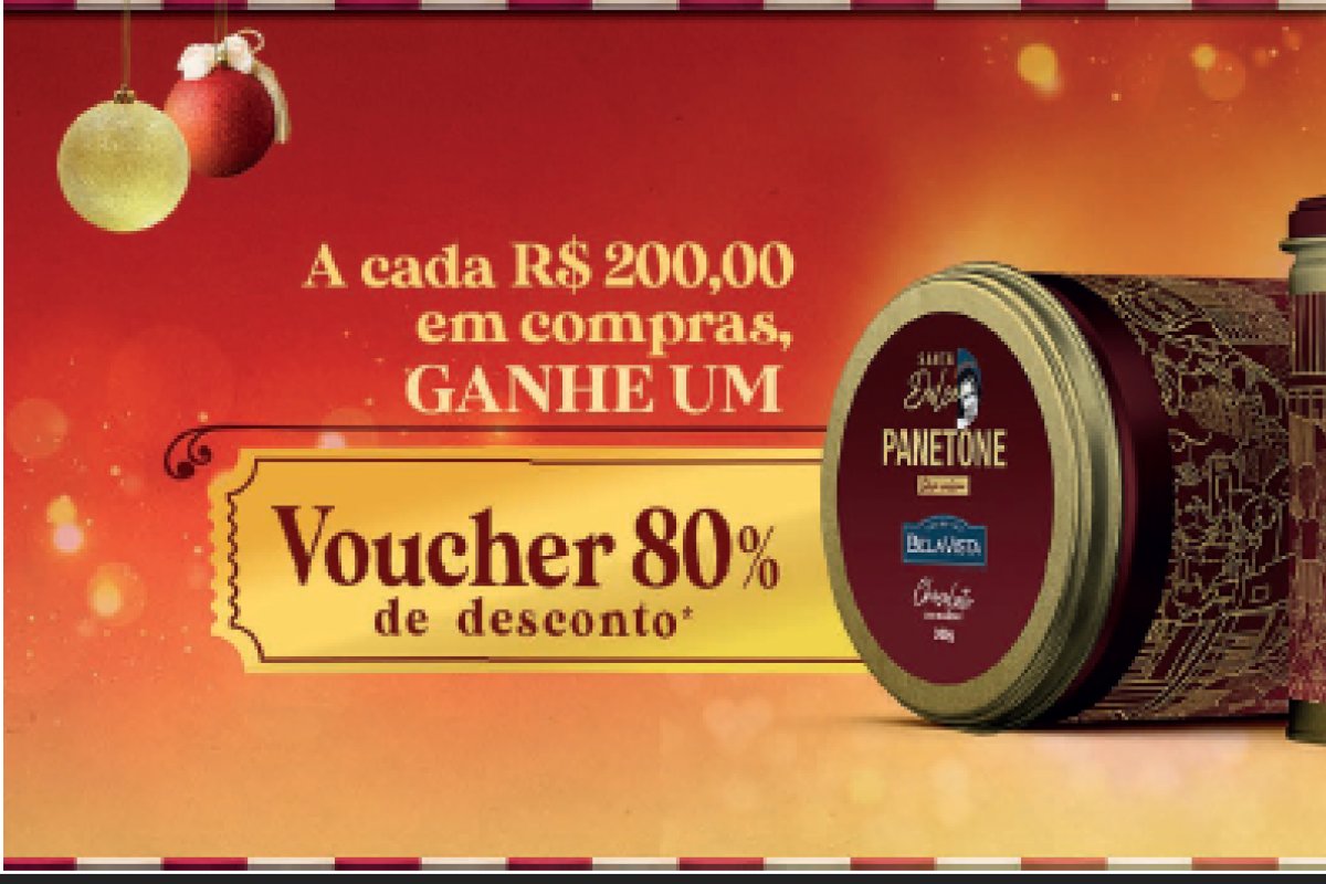 Shopping Bela Vista lança campanha de Natal com panetone exclusivo em parceria com a OSID