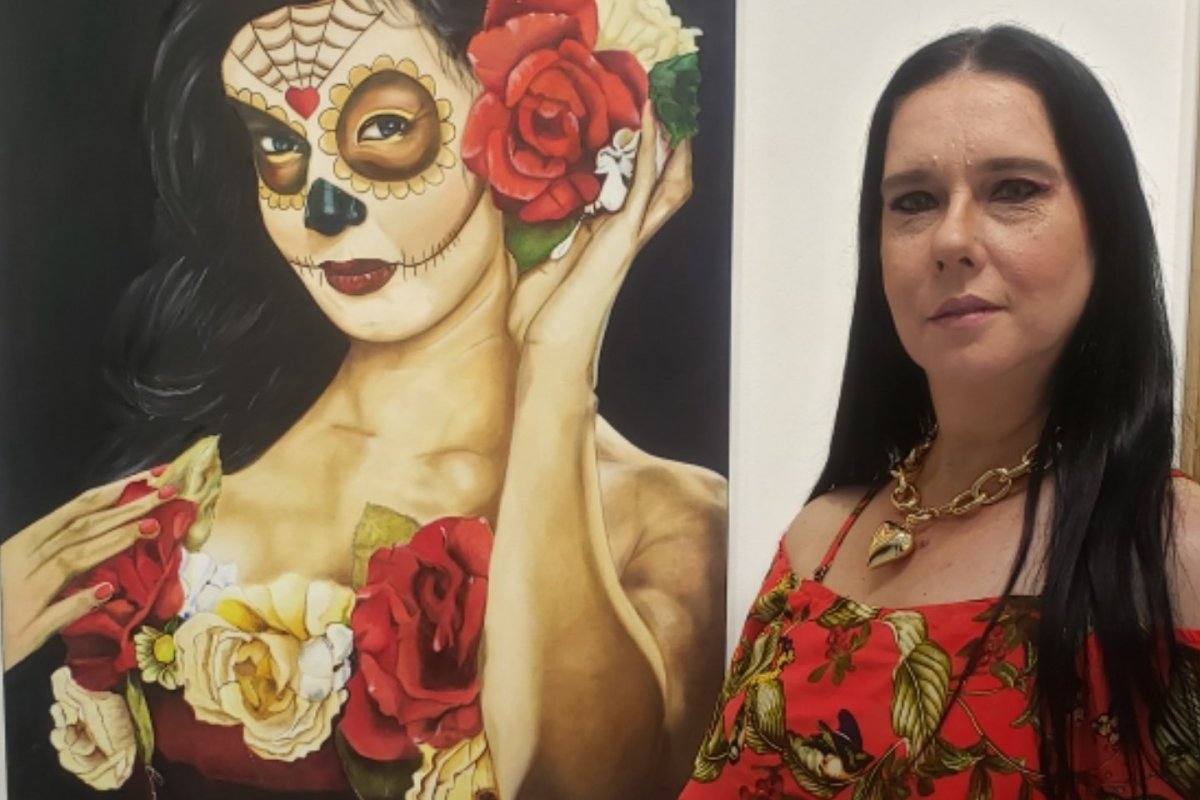 Artista plástica Ana Bittar participa do Anuário de Artes da Luxus Magazine