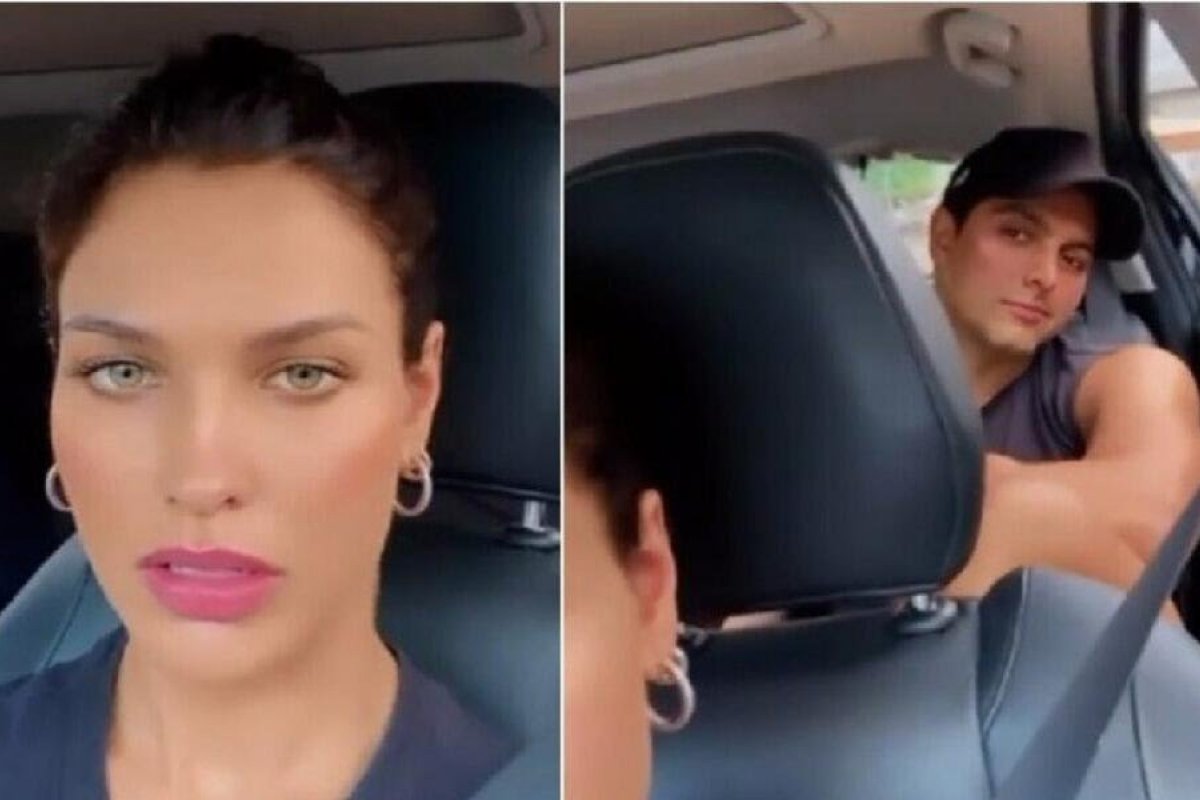 A fila andou? Andressa Suita é vista com suposto affair dentro do carro