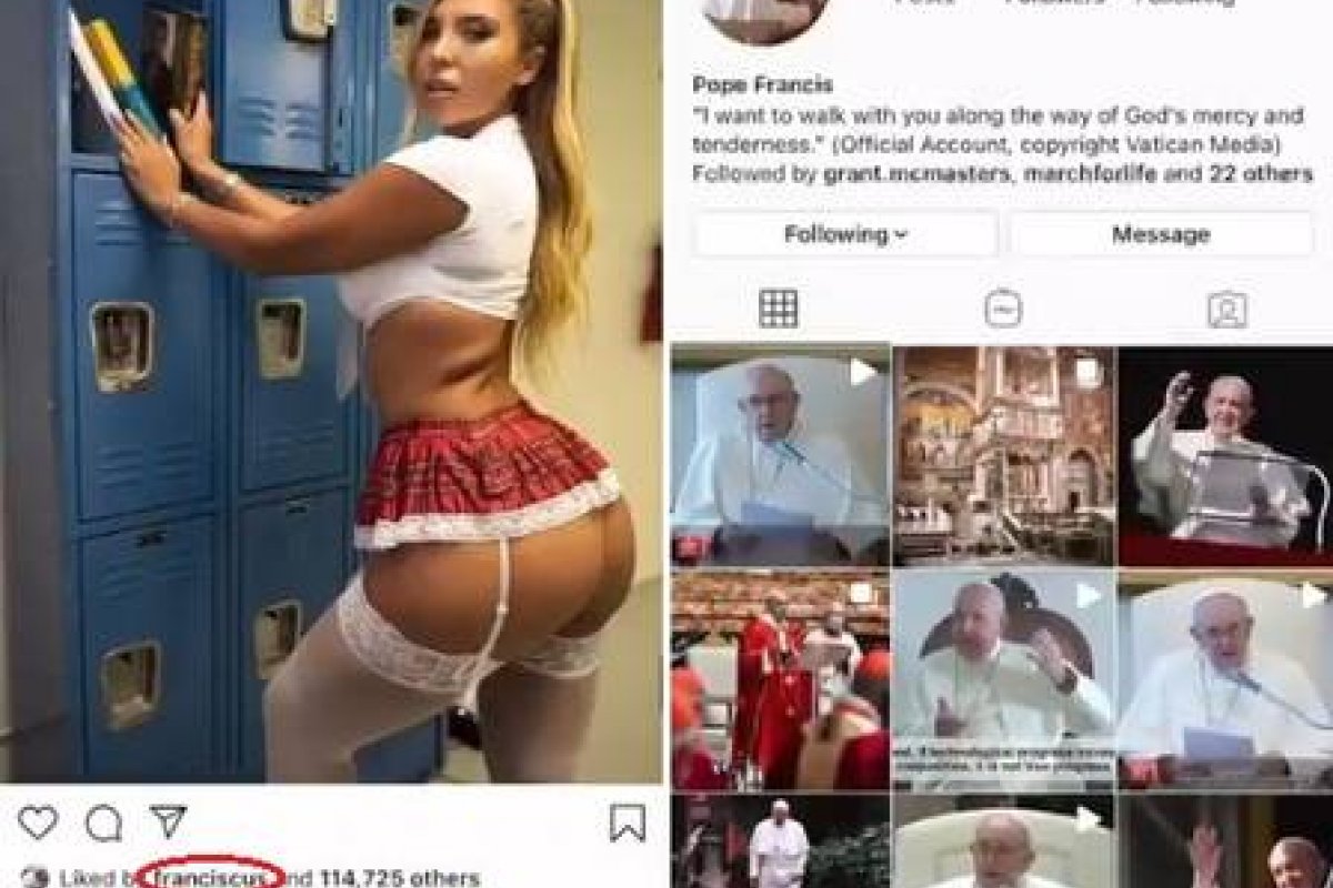 Vaticano diz que pediu ajuda ao Instagram para investigar curtida do Papa em foto da modelo brasileira