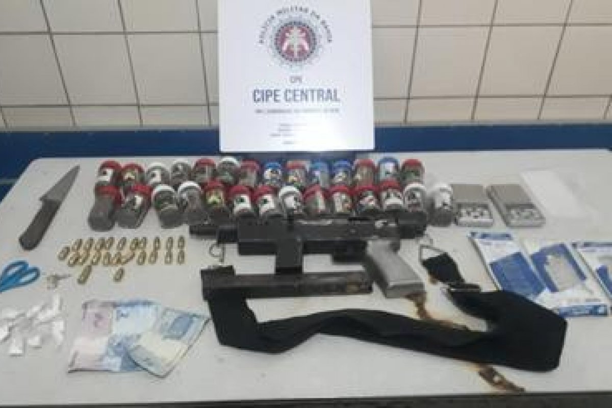 Metralhadora é encontrada pela Cipe no sul do Estado