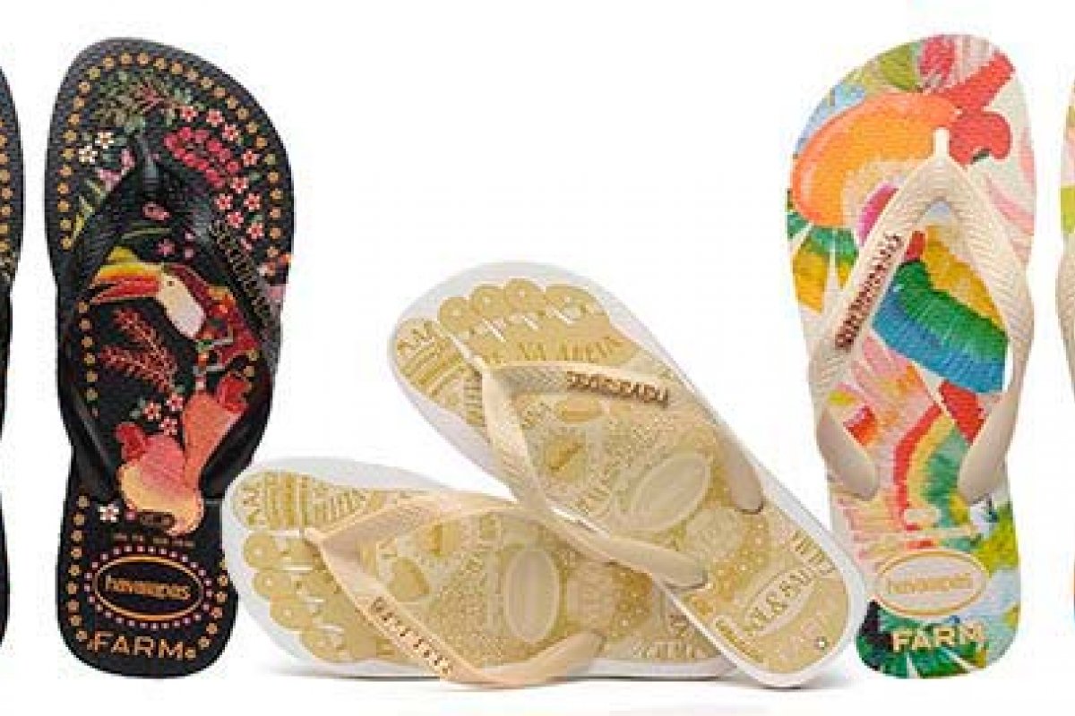 Havaianas e FARM lançam nova coleção de verão