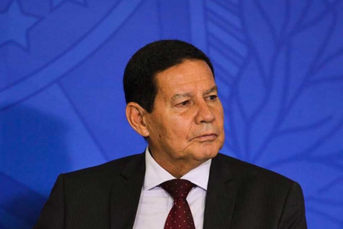 "Para mim, no Brasil não existe racismo", disse Hamilton Mourão