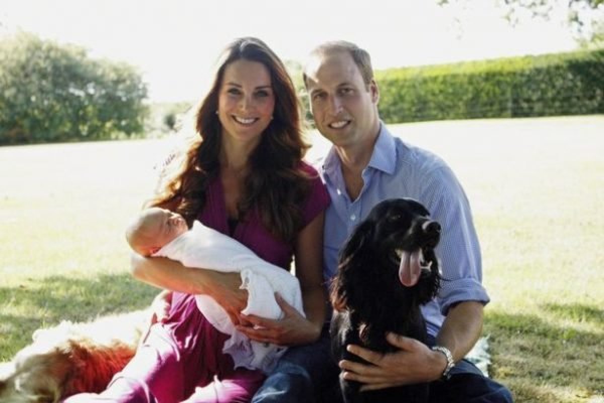 Morre Lupo, o cachorro real do príncipe William e Kate Middleton
