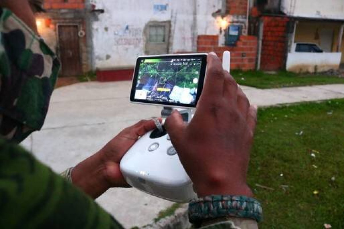 Drones auxiliam policias na captura de traficantes na Bahia