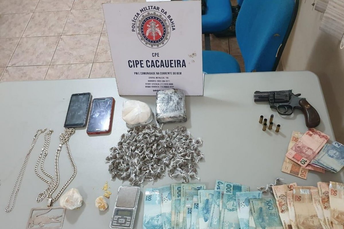 Suspeito de tráfico morre em troca de tiros com a polícia em Una, no sul da Bahia