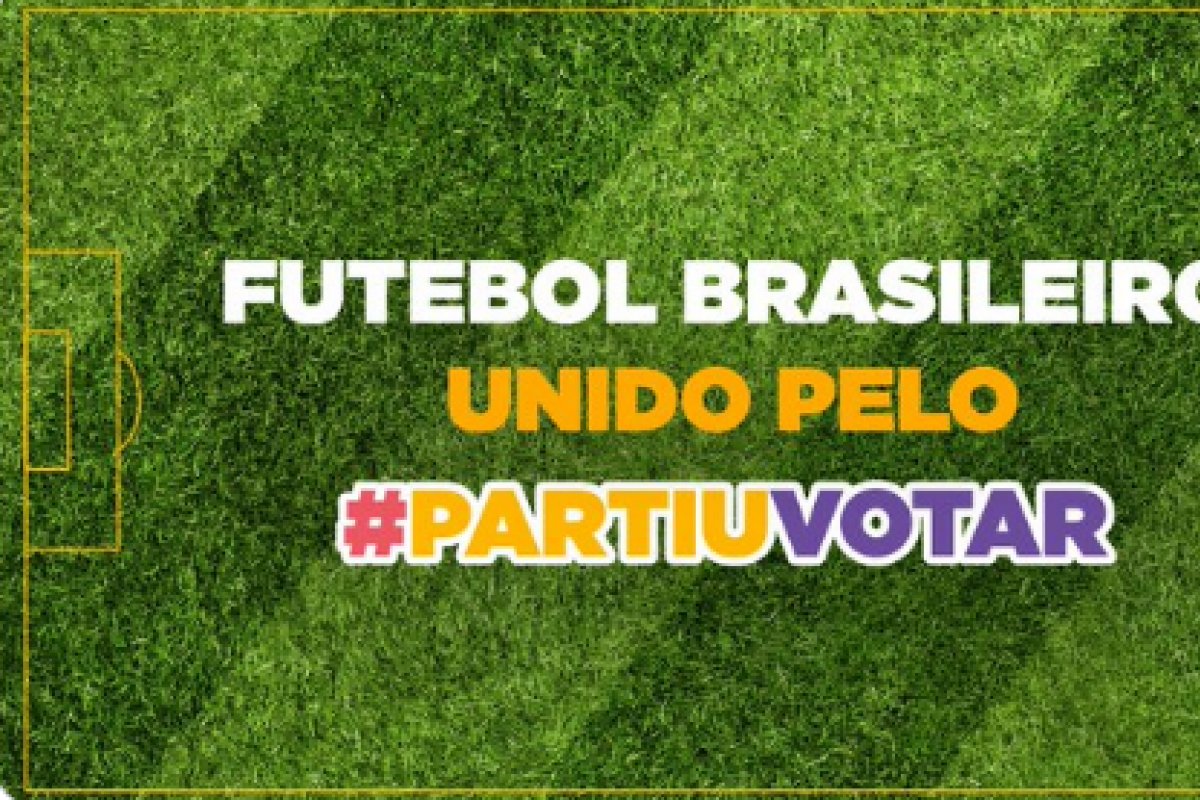 Eleições 2020: Elite do futebol brasileiro se une novamente ao TSE em ação de apoio ao 2º turno