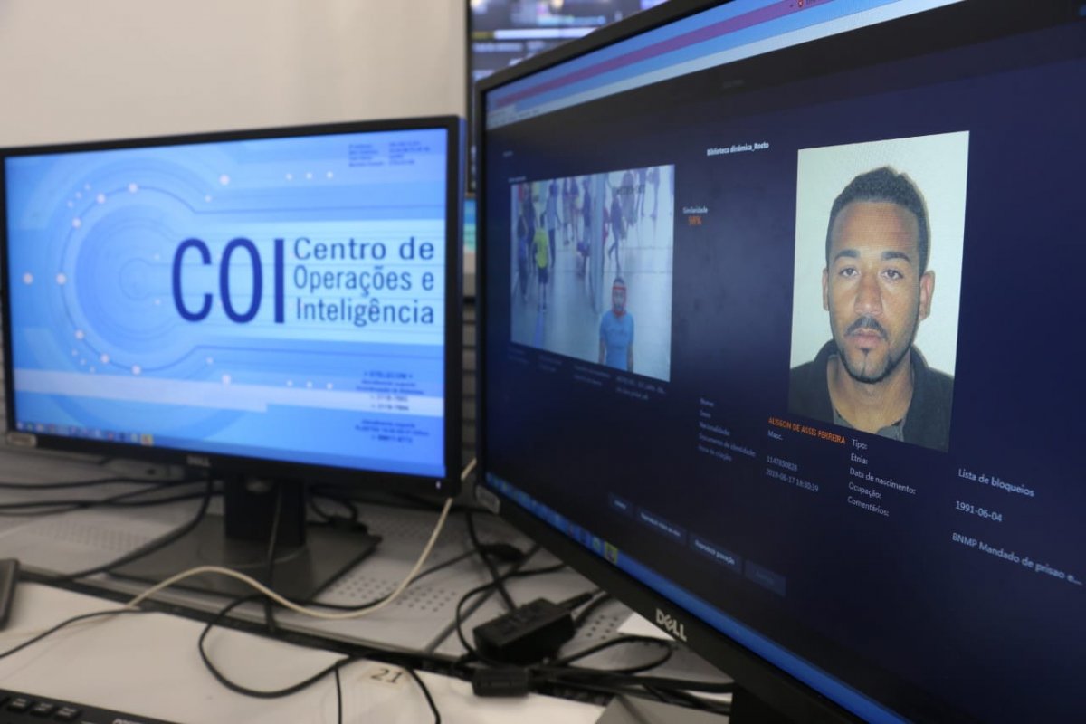 Suspeito de praticar assaltos é preso após reconhecimento facial