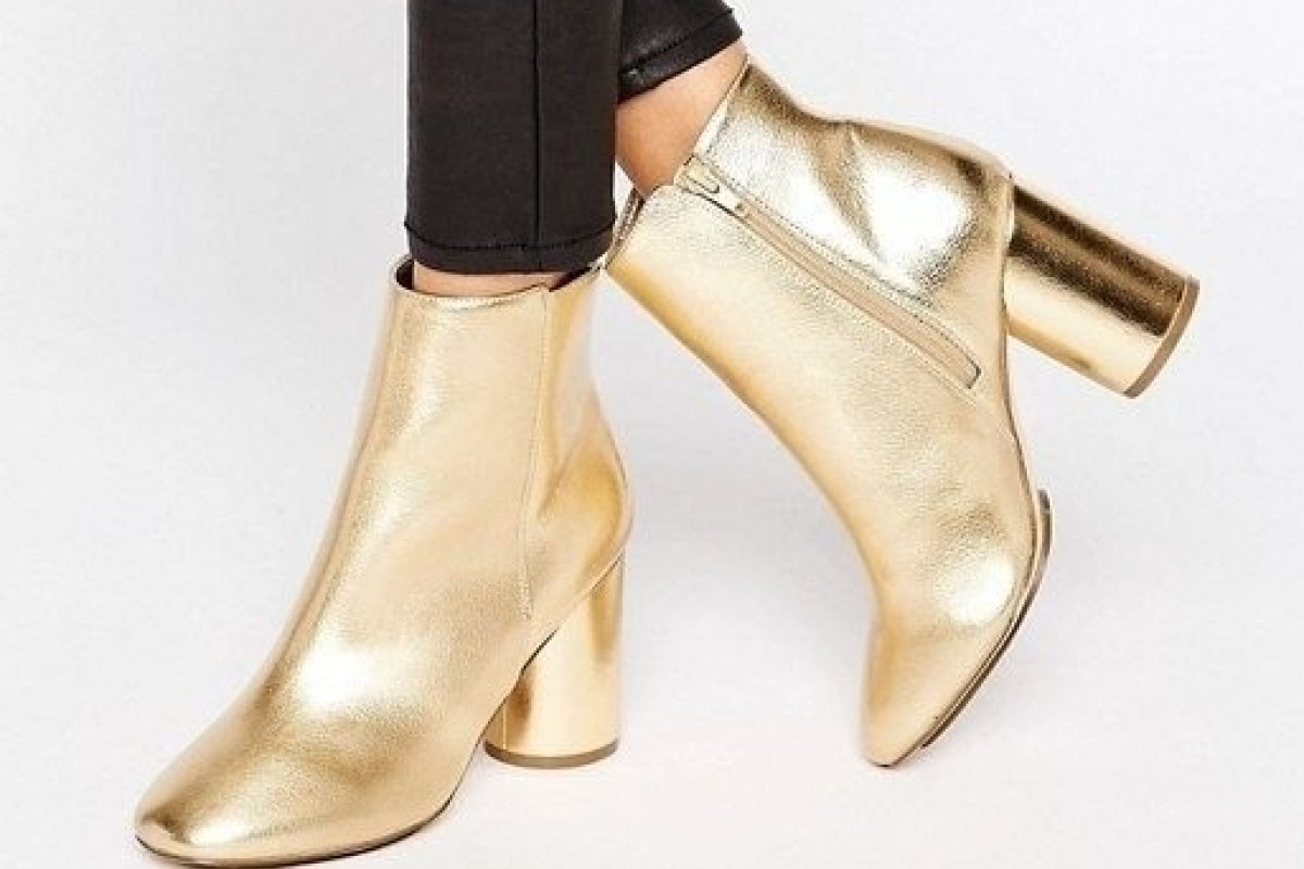 Como usar bota dourada