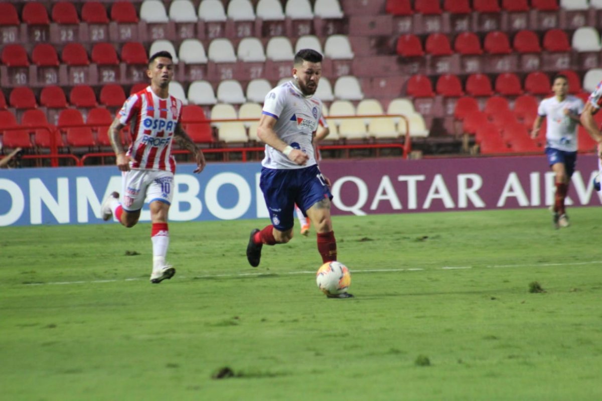 Bahia segura empate contra Santa Fé na Argentina e se garante nas quartas da Sul-Americana