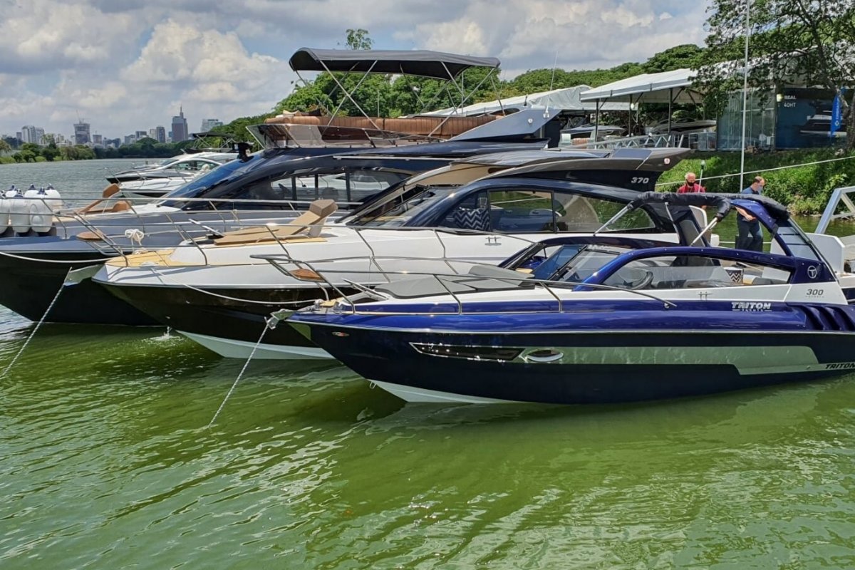 Triton Yachts registra crescimento de 40% no valor de vendas durante o São Paulo Boat Show 2020