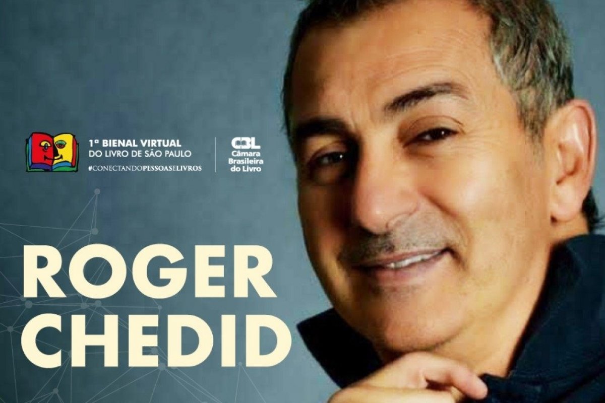 Roger Chedid fará palestra gratuita na Bienal Virtual de São Paulo