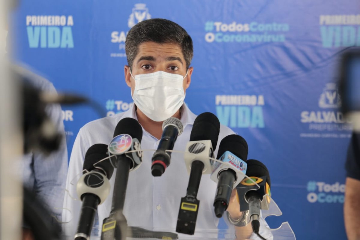 Prefeito de Salvador anuncia abertura de 40 novos leitos de UTI para pacientes com Covid-19 